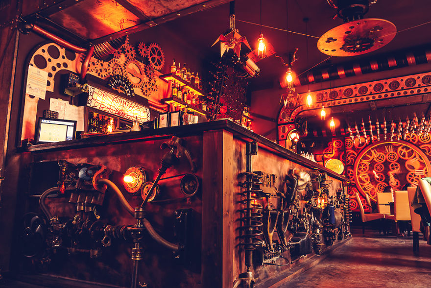 The First Kinetic Steampunk Bar In The World Opens In Romania