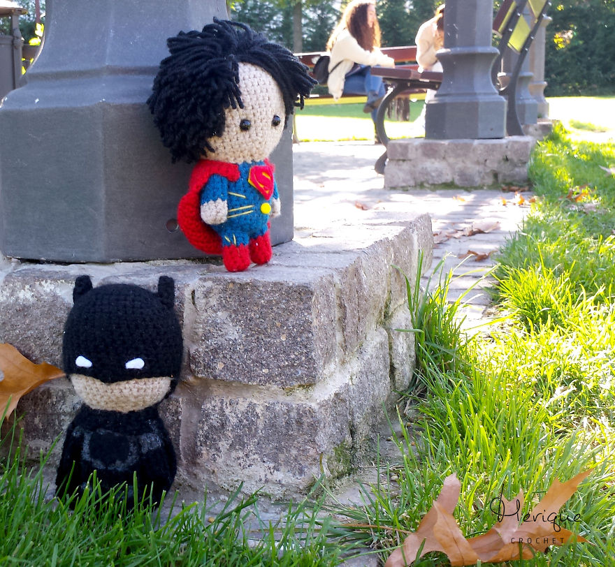 I Crochet Tiny Superheroes And Carry Them With Me So They'd Save My Day