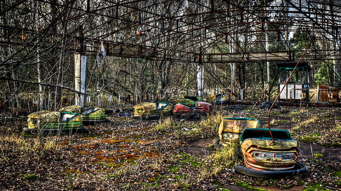The Abandoned Amusement Park In Pripyat, Ukraine