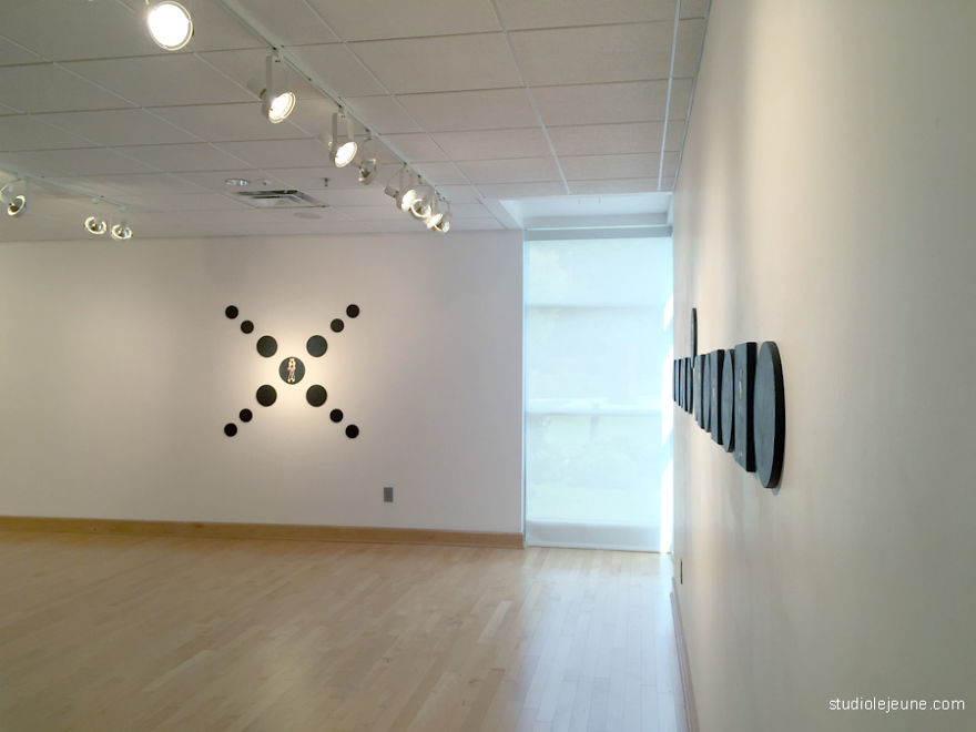 Artist's Installations Explore Human Emotion Using Digital Figures