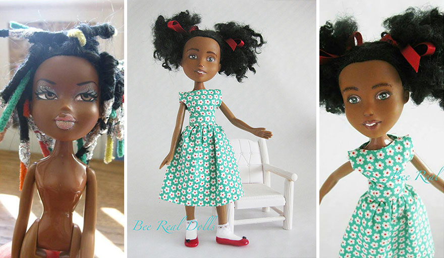 I Desexualize And Repaint Second-Hand Fashion Dolls To Look Like Real-Life Women