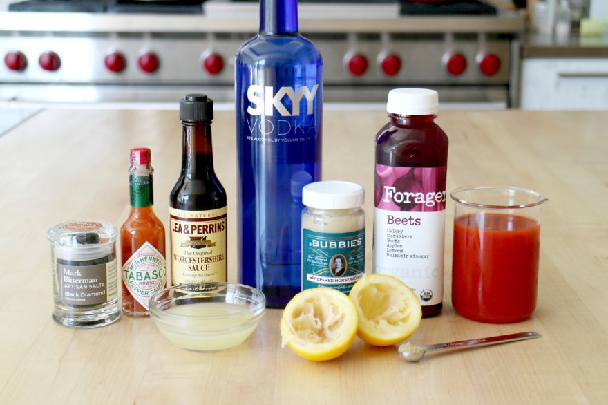 How To Make A Creepy Beet ‘n Bloody Mary Halloween Cocktail