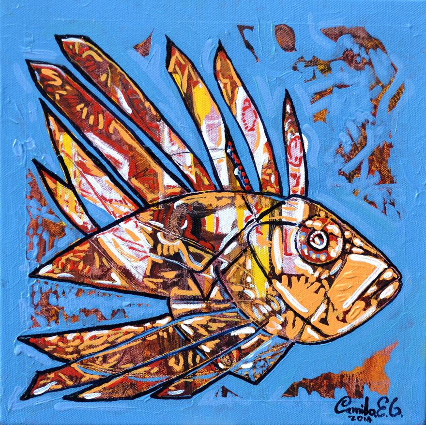 I Paint Marine Life On A Mission To Raise Awareness For Biodiversity And Conservation