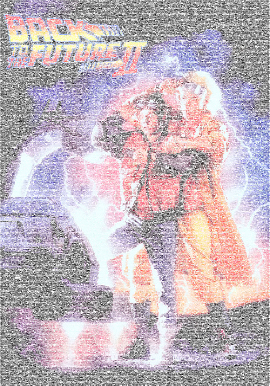 To Celebrate Back To The Future Day, I Recreated The Posters Using Their Scripts