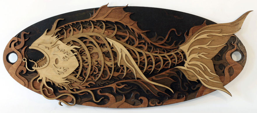 I Build Fantasy Worlds From Laser Cut Wood