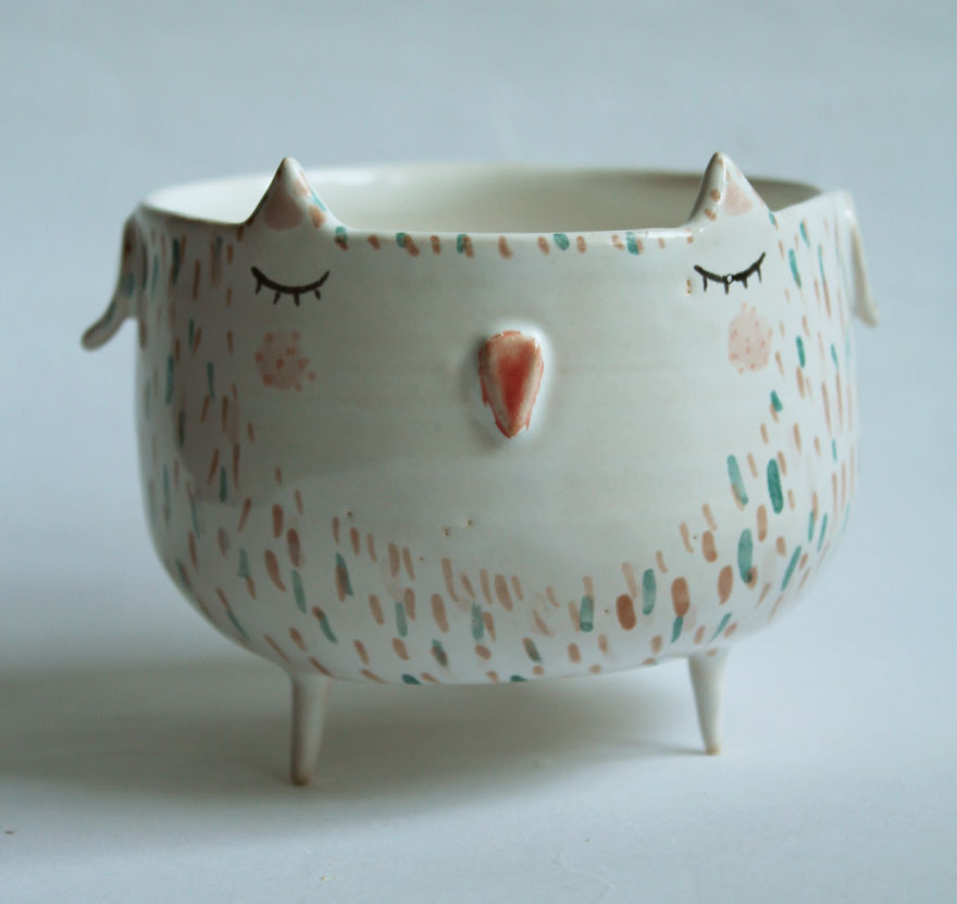 Adorable Animal Ceramics By Polish Artist "Clay Opera"