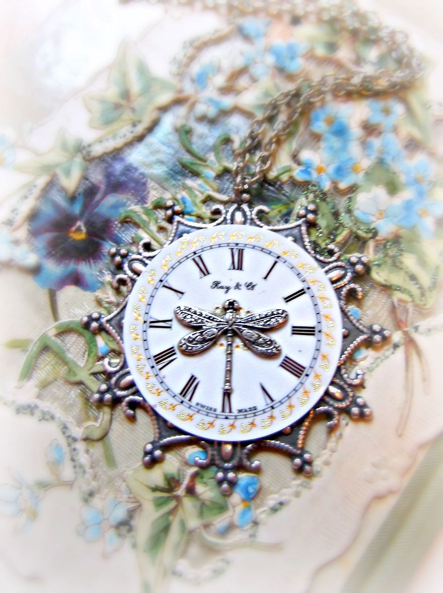 We Turn Old Pocketwatch And Antique Parts Into Steampunk Jewelry