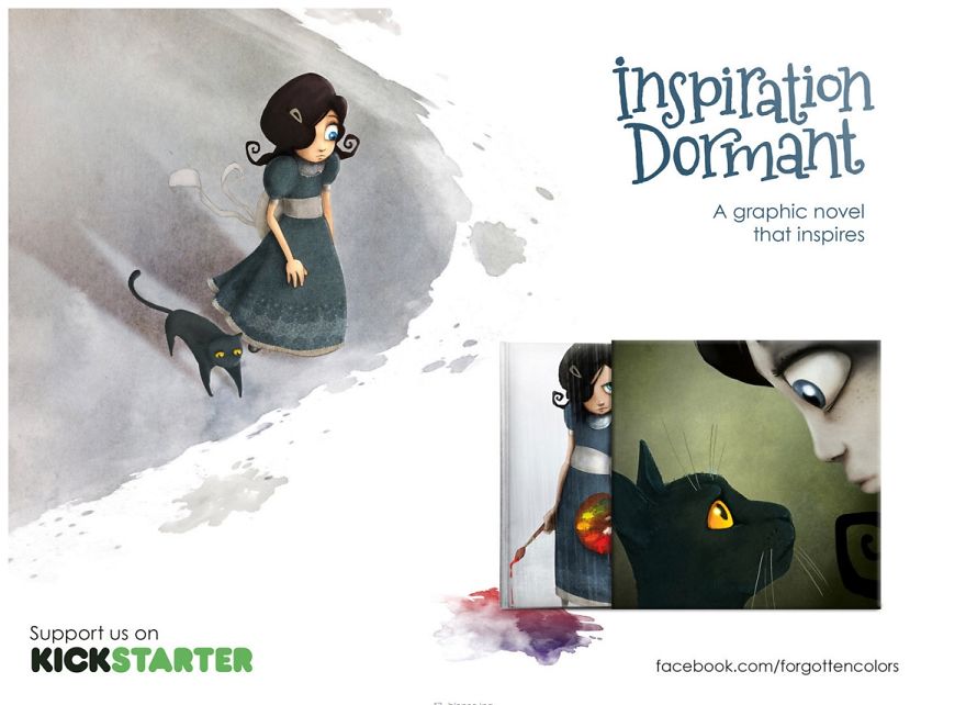 Our Kickstarter Story: A Graphic Novel That Inspires - Inspiration Dormant
