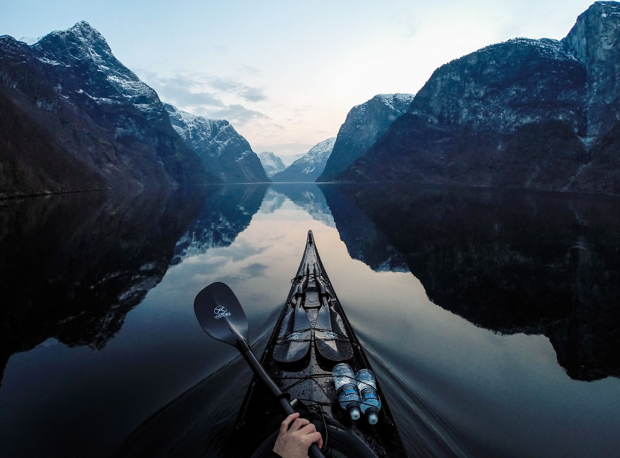 The Zen Of Kayaking: I Photograph The Fjords Of Norway From The Kayak Seat