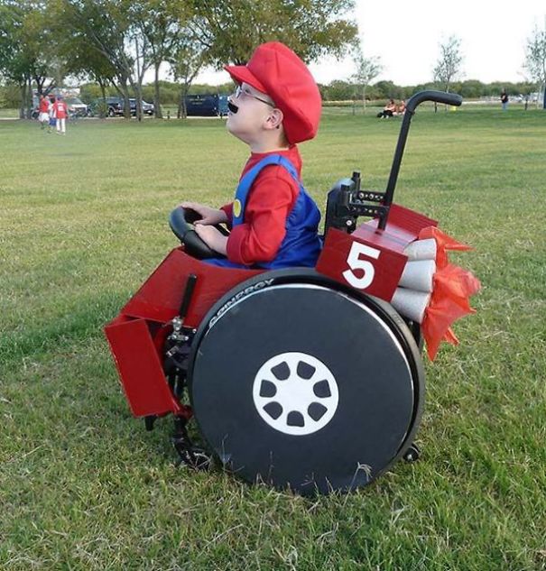 Mom Creates Halloween Costumes For Her Son’s Wheelchair
