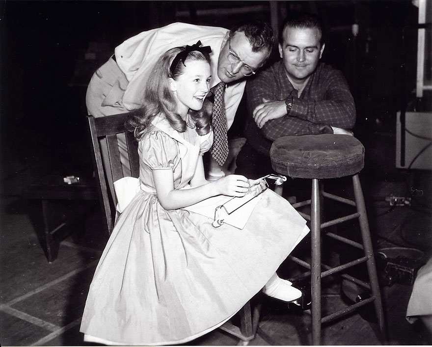 Old Photos Reveal How Disney's Animators Used A Real-Life Model To Draw Alice In Wonderland