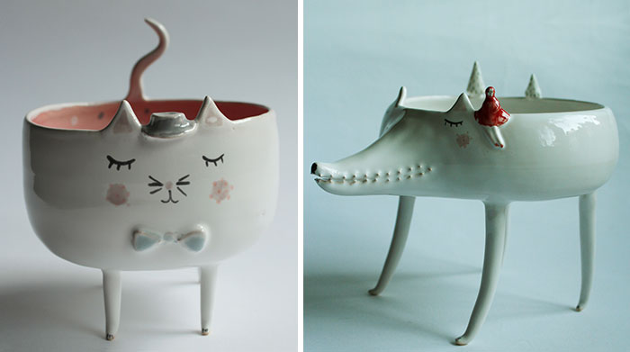 Adorable Animal Ceramics By Polish Artist “Clay Opera”