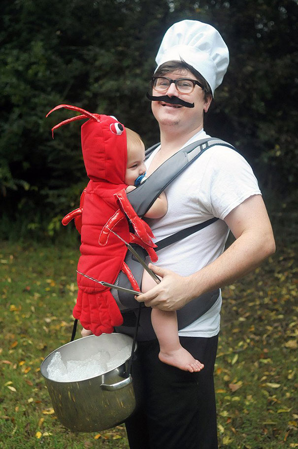 Chef And Lobster Costume