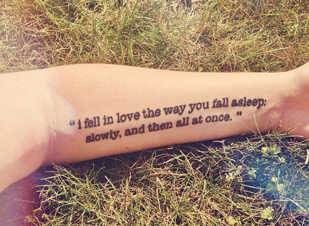 The Fault In Our Stars Tattoo