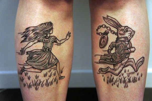 Alice In Wonderland Tattoo