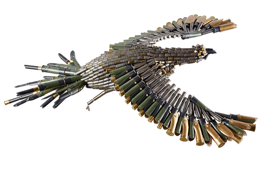 I Turn 1000s Of Bullet Shells Into Animal Trophies Without Killing A Single Soul