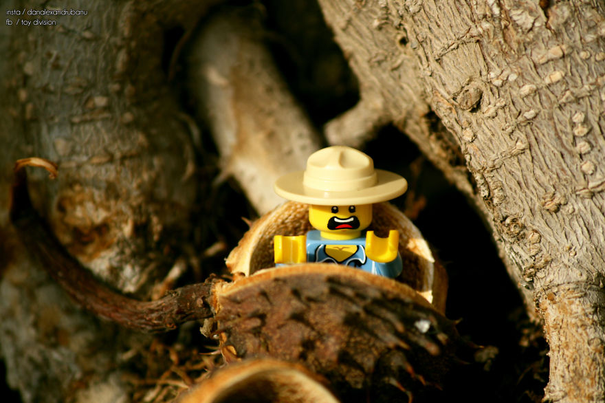 I Photograph Lego Figures Surviving On Earth