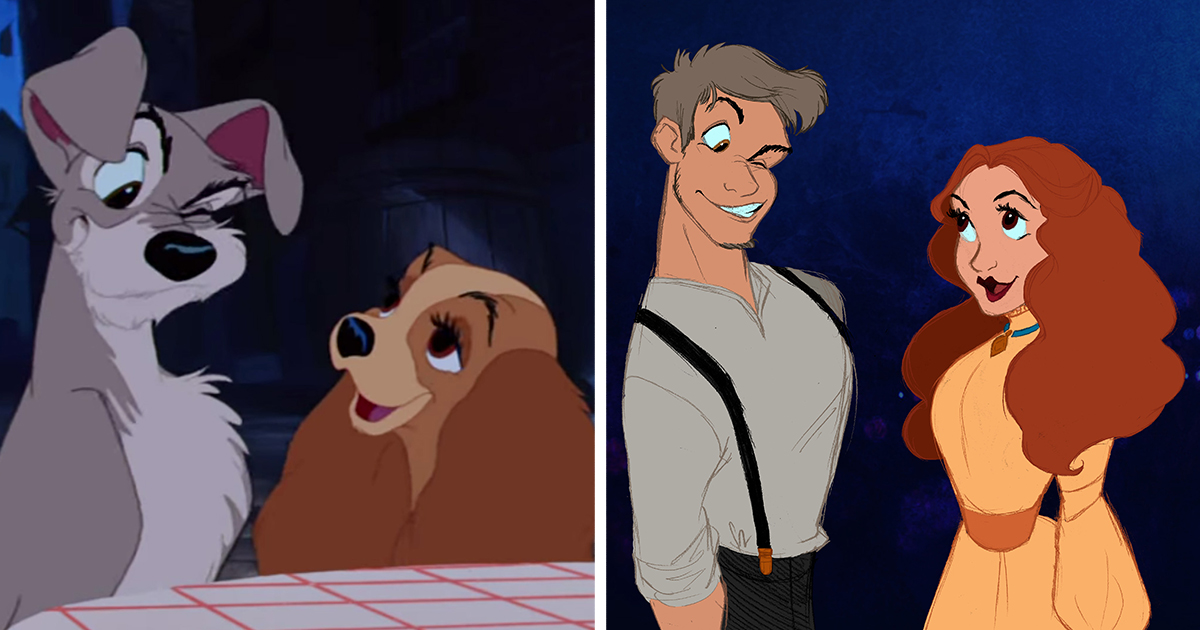 I Draw Disney Animals As Humans With Their Unique Personalities | Bored  Panda