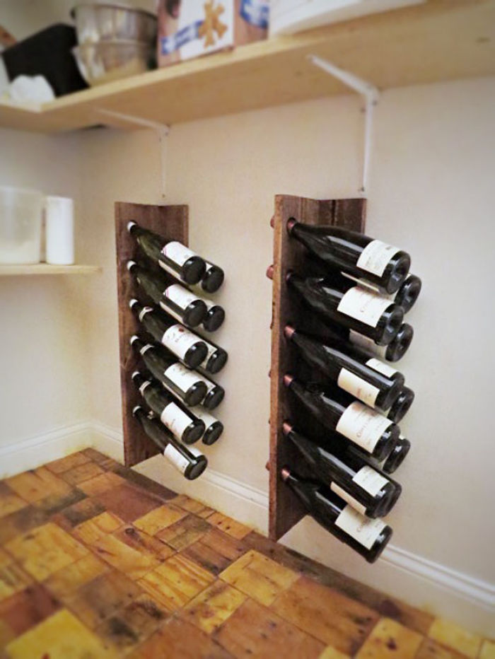 Easy-Peasy Diy Wine Storage Racks