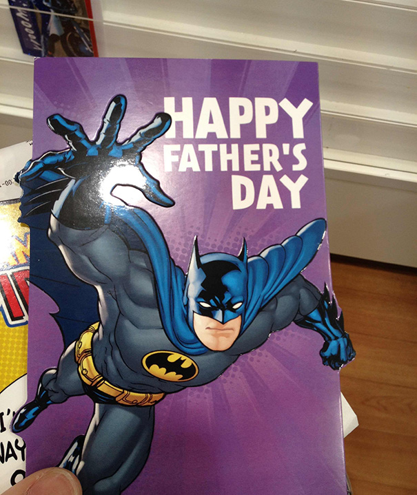 Go Shopping For Father's Day Gift, This Is What I Find. Oh The Irony