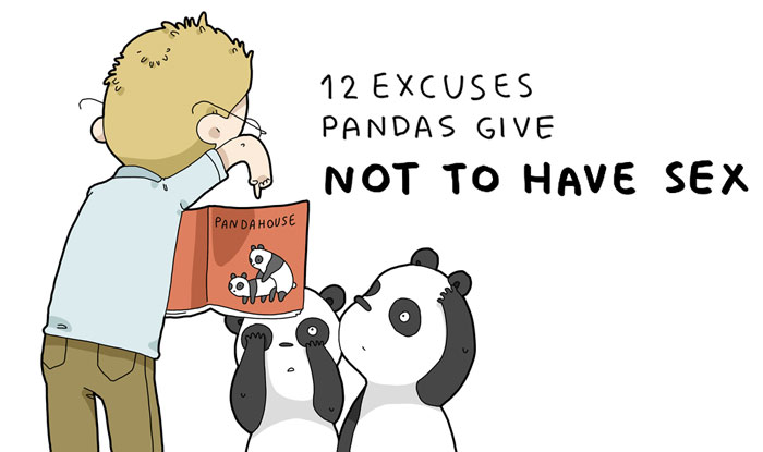 12 Excuses Pandas Give Not To Have Sex