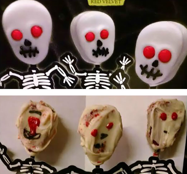 Skull Cake Pops – A Little Too Scary