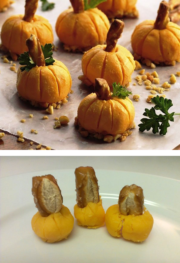 Reanimated Cheese Pumpkins