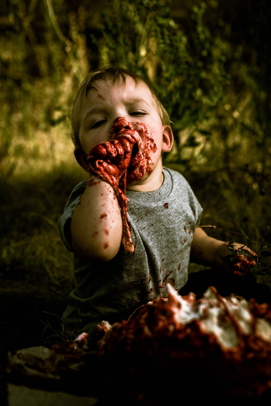 I Turned A Baby Into A Zombie For His First Birthday