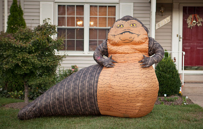 Inflatable “Star Wars” Jabba The Hutt Lawn Ornament
