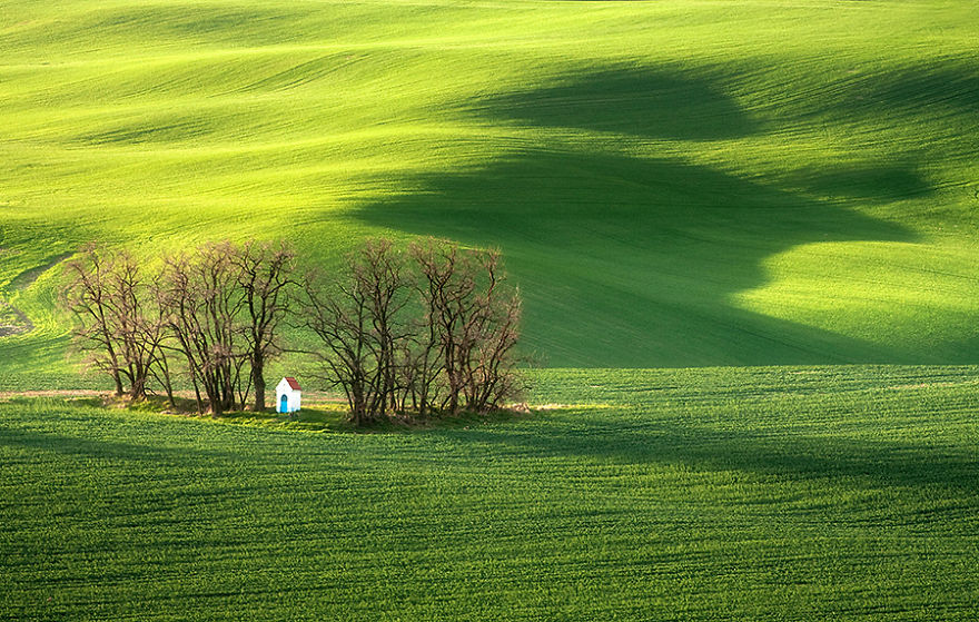 Hypnotizing Beauty Of Moravian Fields In The Czech Republic