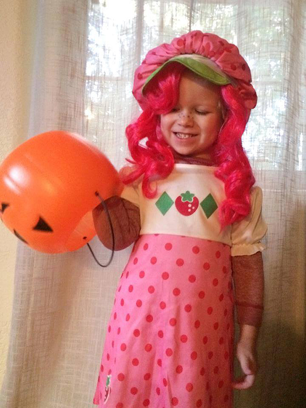 This Is My Son As Strawberry Shortcake Last Halloween