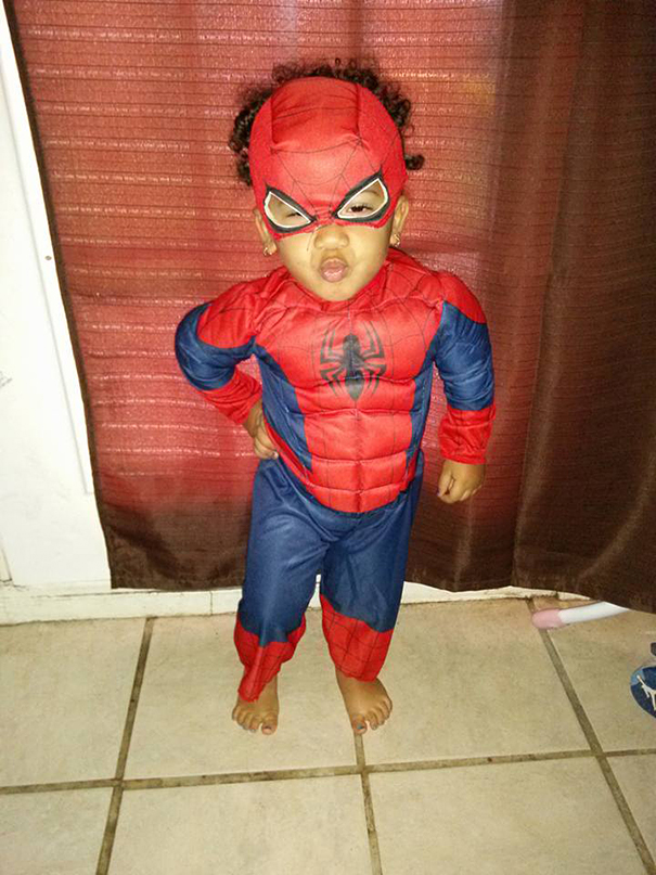 My Daughter Is Going To Be Spiderman For Halloween This Year