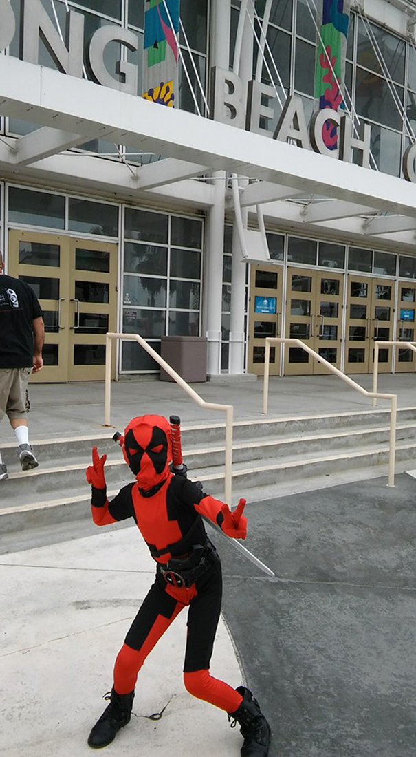 My Daughter Dresses Up As Deadpool