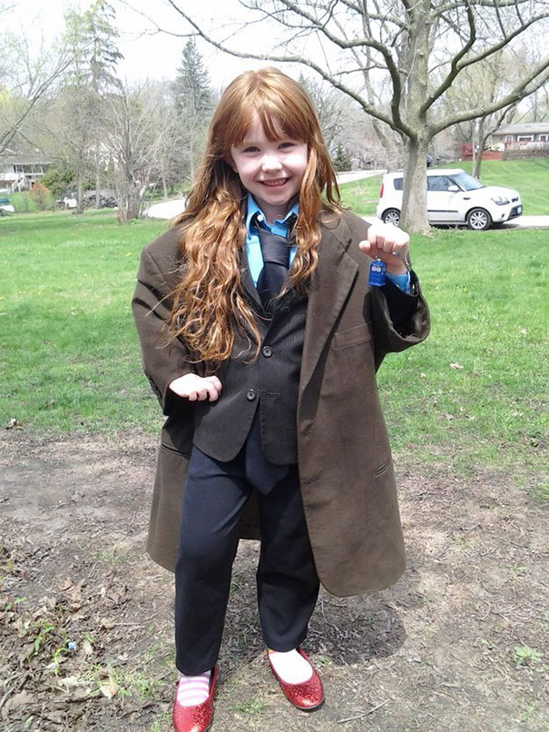 My Daughter As The 10th Doctor From Doctor Who