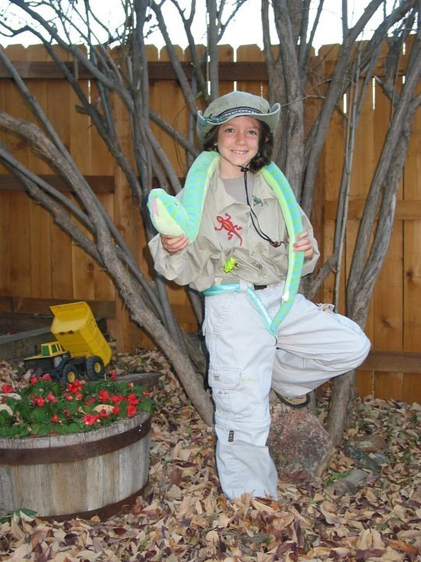 This Was Me Dressed Up As Steve Irwin, The Crocodile Hunter, Because Girls Love Reptiles Too
