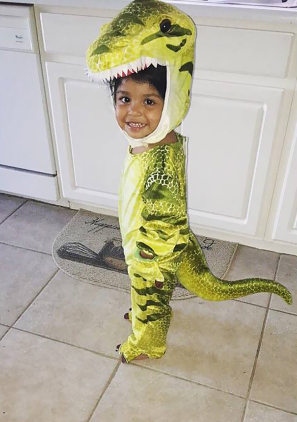 My Three Year Old Daughter Wants To Be A Dinosaur This Year