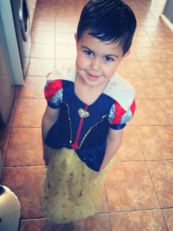 My Son Fancied Being Snow White