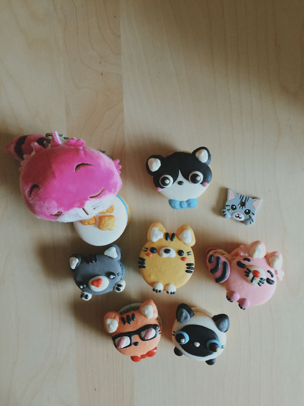 Learn How To Take Macarons To Another Level By Turning Them Into Cats