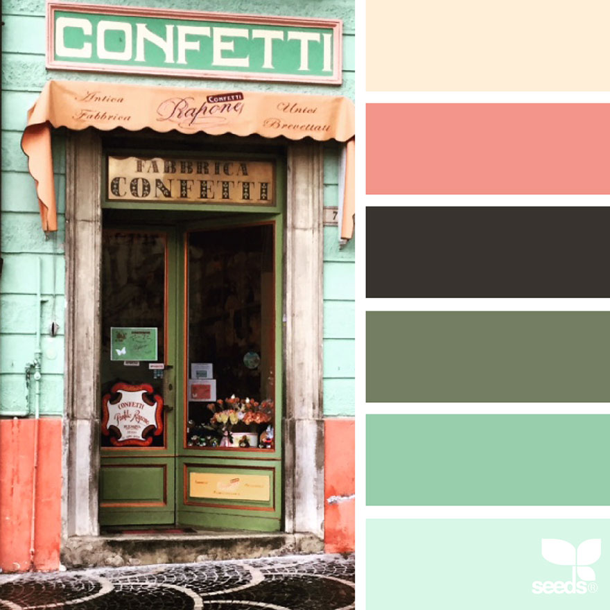 Nature-Inspired Color Palettes AKA Design Seeds For Designers, Crafters And Home Decorators
