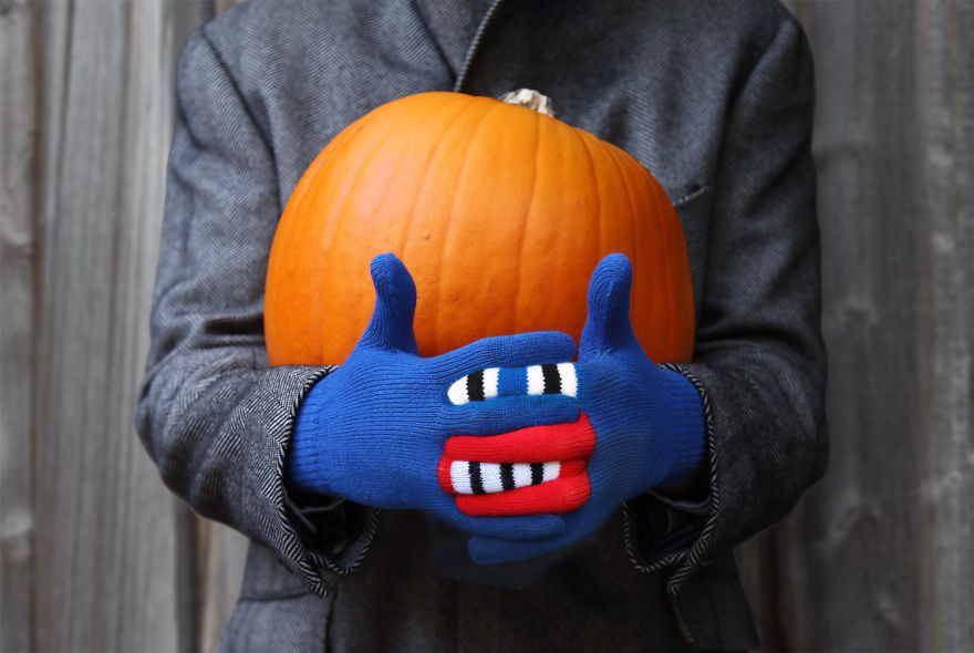 Meet Warmsters, The Monster Gloves!