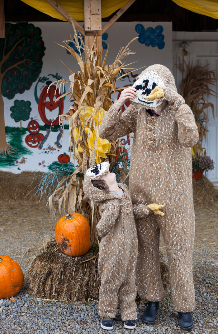 I Made Sloth Onesies For My Son And I To Wear On Halloween