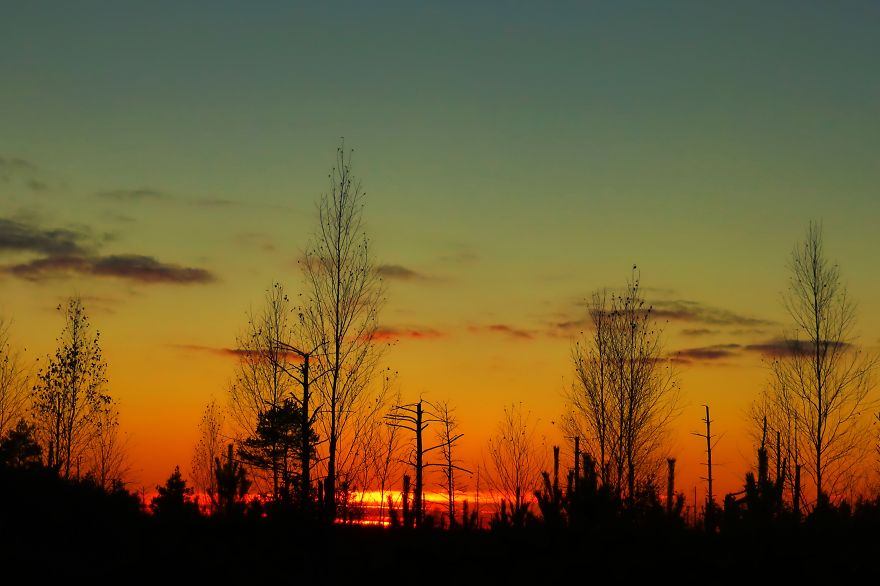 Sunset In Its Beauty...