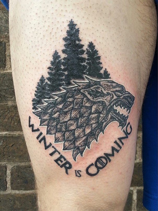 A Song Of Ice And Fire Tattoo