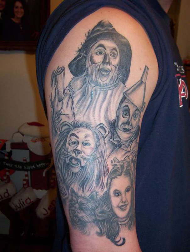 The Wonderful Wizard Of Oz Tattoo