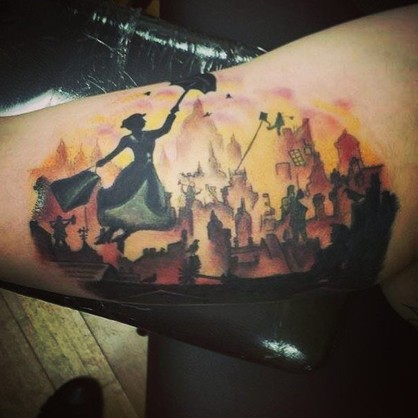 Mary Poppins Tattoo