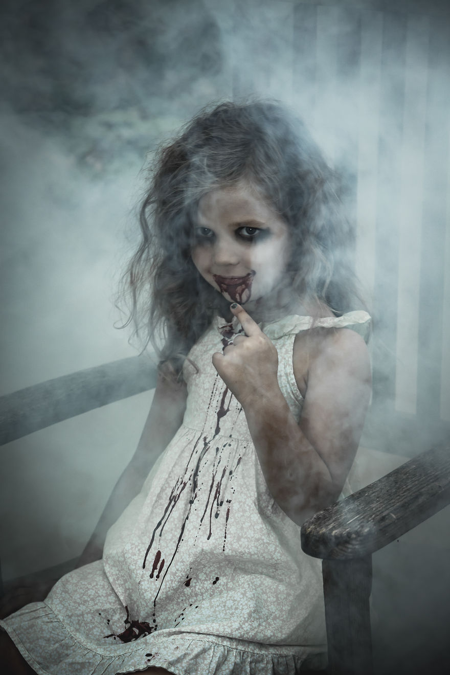Terrified Of Kids? These Creepy Photos Won't Help