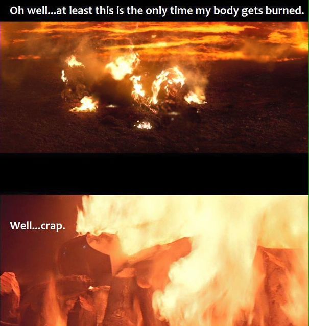 Poor Vader...