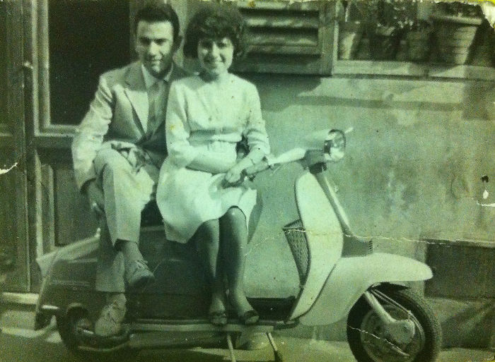 Young Couple In Florence, My Dad & Mom (1964 Ca.)