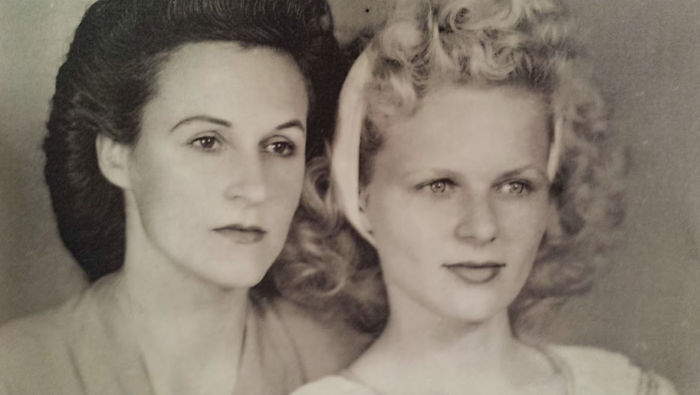 Mother And Daughter; Circa.1935