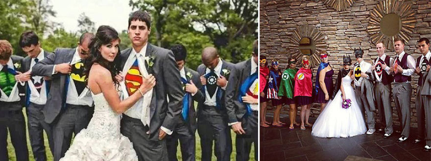 Super Heroes Wedding